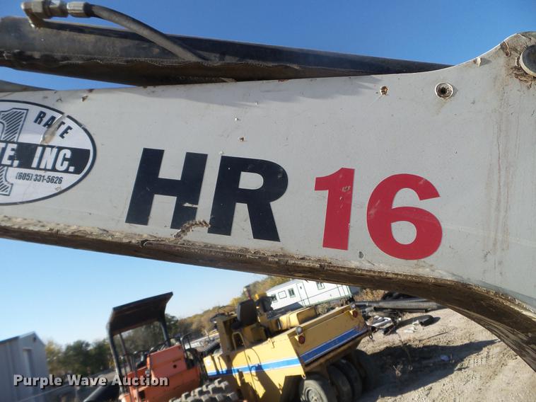 image for item DX9571 2005 Terex HR16 mini excavator
