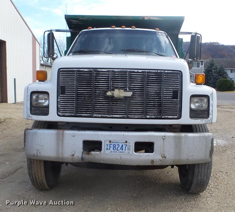 image for item DX9577 1992 Chevrolet Kodiak dump truck