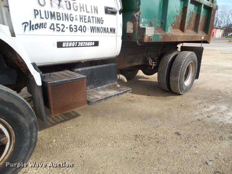 image for item DX9577 1992 Chevrolet Kodiak dump truck