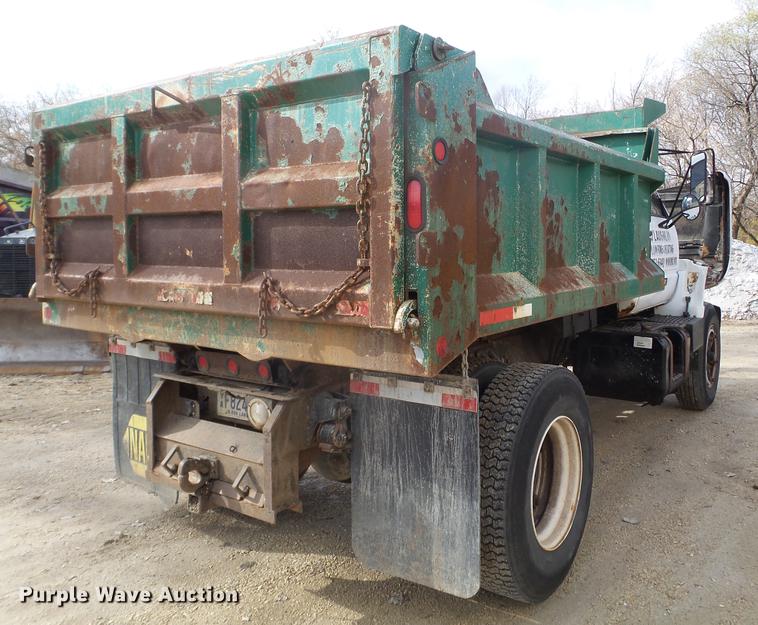image for item DX9577 1992 Chevrolet Kodiak dump truck