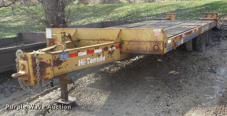 image for item DX9578 1995 Eager Beaver 10HDB equipment trailer