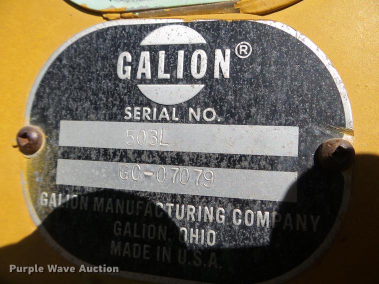 image for item DX9688 Galion 503L rigid frame motor grader