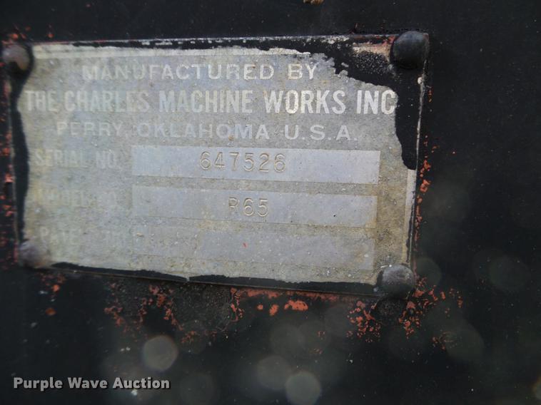 image for item DX9696 Ditch Witch R65 trencher