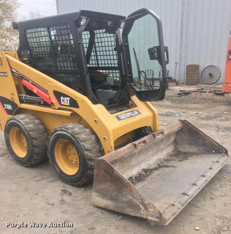image for item DZ9460 2008 Caterpillar 216B2 skid steer