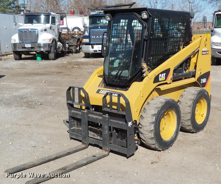 image for item DZ9460 2008 Caterpillar 216B2 skid steer
