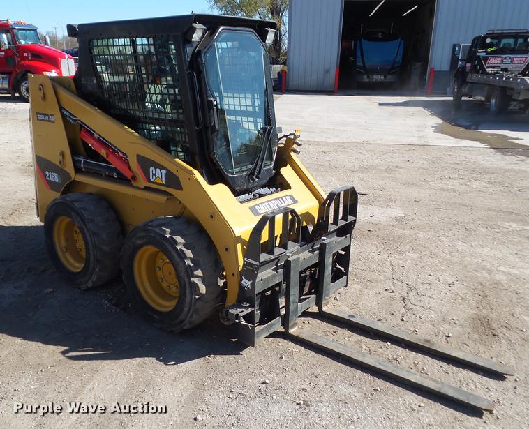 image for item DZ9460 2008 Caterpillar 216B2 skid steer