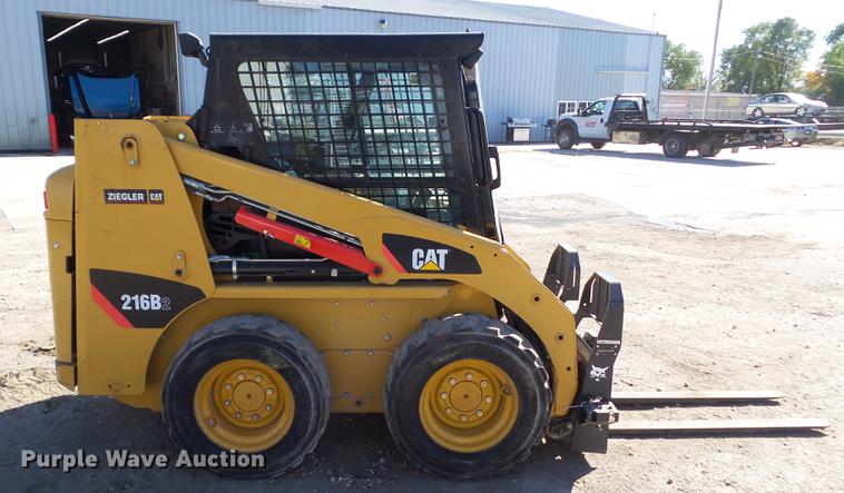 image for item DZ9460 2008 Caterpillar 216B2 skid steer
