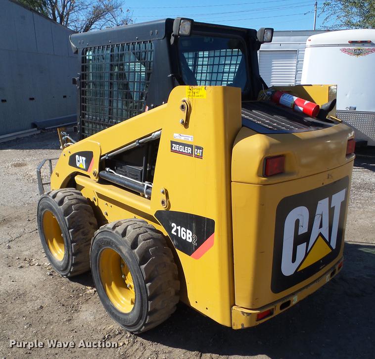 image for item DZ9460 2008 Caterpillar 216B2 skid steer