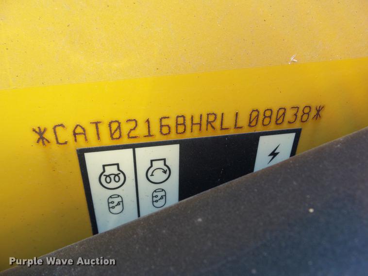 image for item DZ9460 2008 Caterpillar 216B2 skid steer
