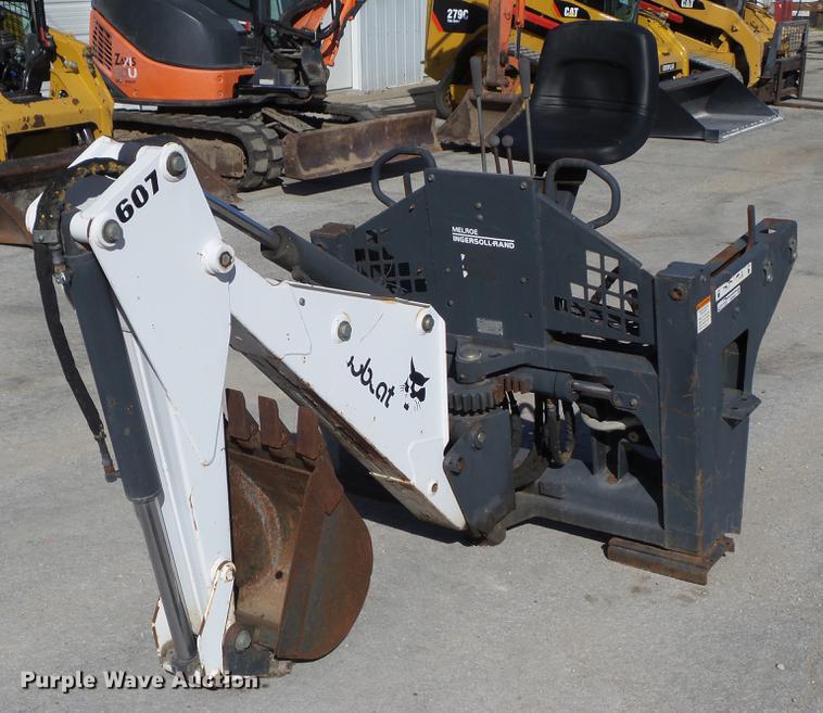 image for item DZ9484 Bobcat 607 backhoe attachment