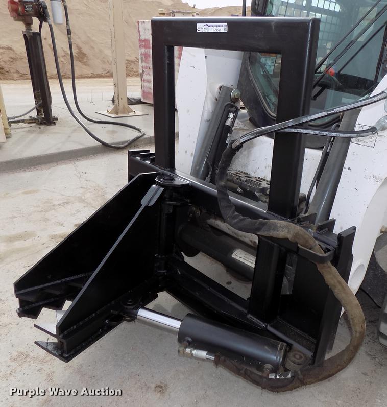 image for item DZ9596 Shop built skid steer post puller