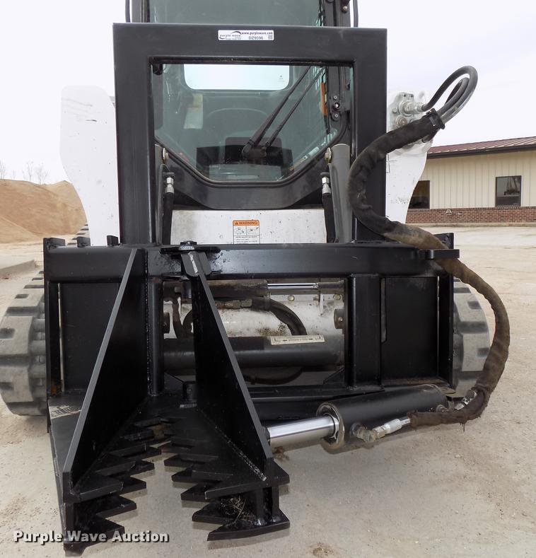 image for item DZ9596 Shop built skid steer post puller