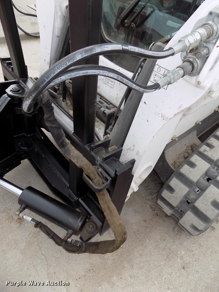 image for item DZ9596 Shop built skid steer post puller