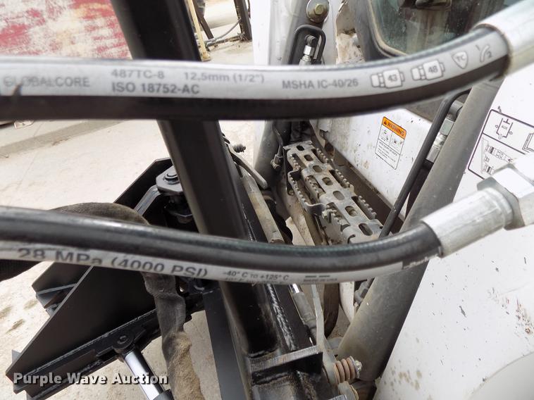 image for item DZ9596 Shop built skid steer post puller