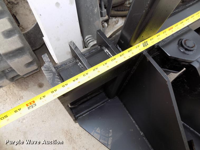 image for item DZ9596 Shop built skid steer post puller