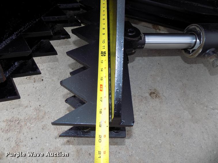 image for item DZ9596 Shop built skid steer post puller