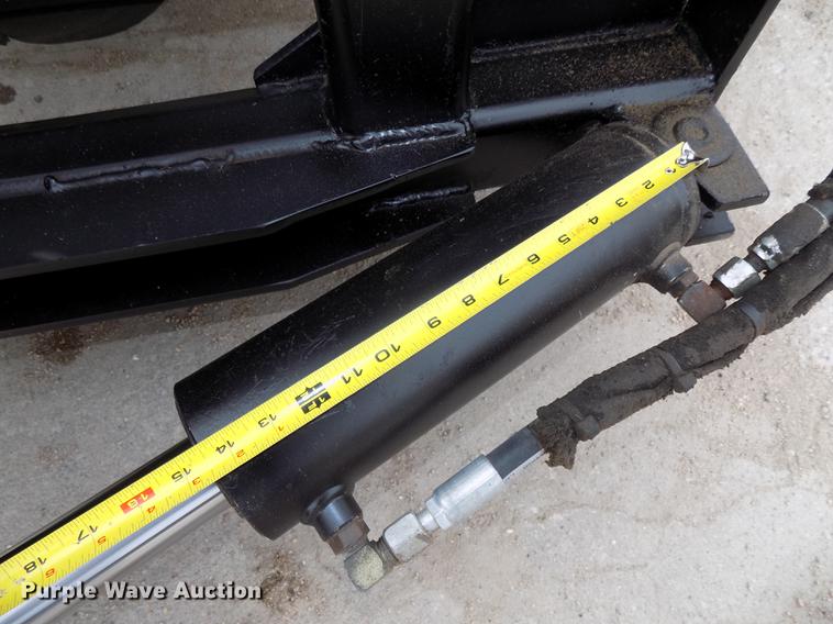 image for item DZ9596 Shop built skid steer post puller