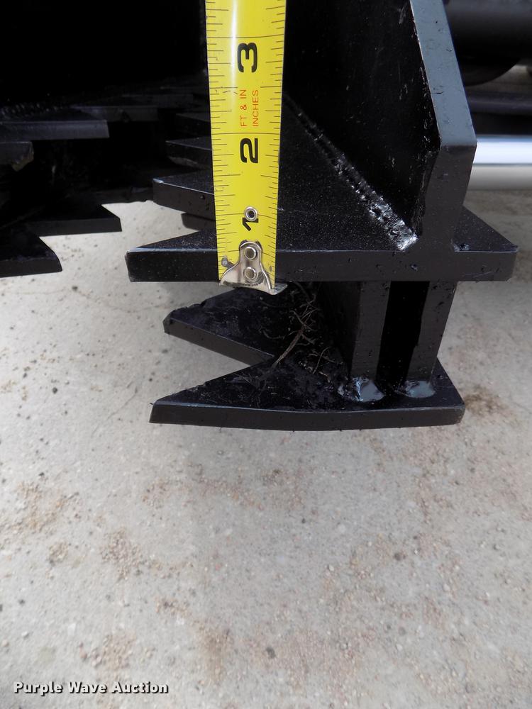 image for item DZ9596 Shop built skid steer post puller