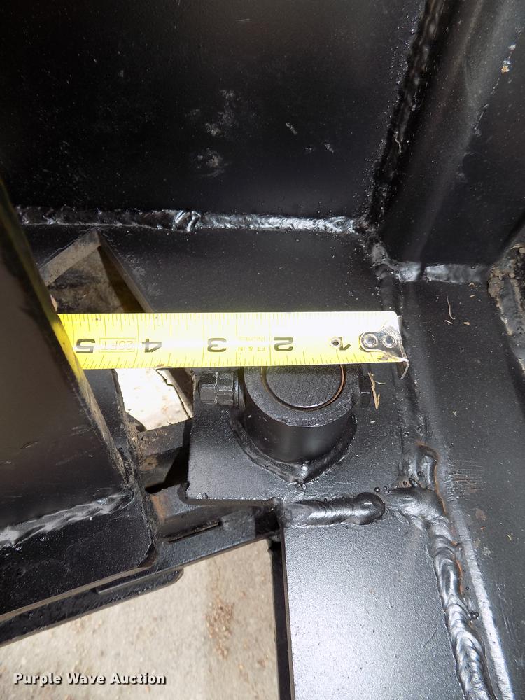 image for item DZ9596 Shop built skid steer post puller