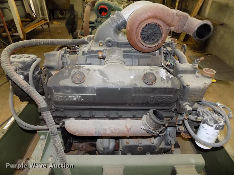 image for item DZ9597 Detroit Diesel 8V92 V8 turbo diesel engine