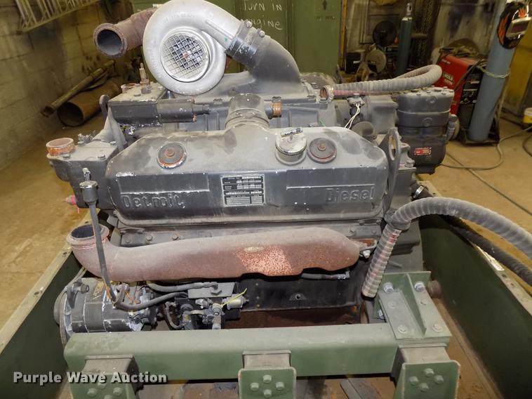 image for item DZ9597 Detroit Diesel 8V92 V8 turbo diesel engine