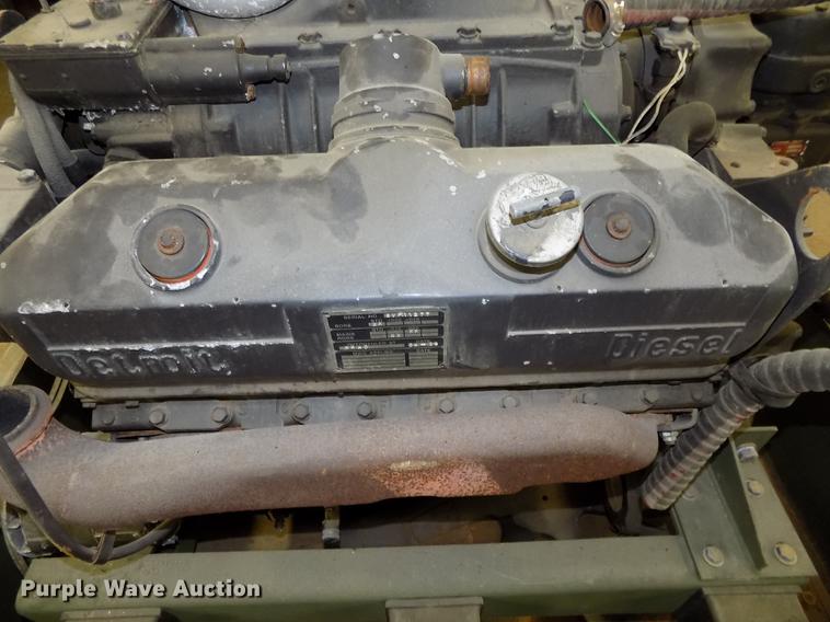 image for item DZ9597 Detroit Diesel 8V92 V8 turbo diesel engine