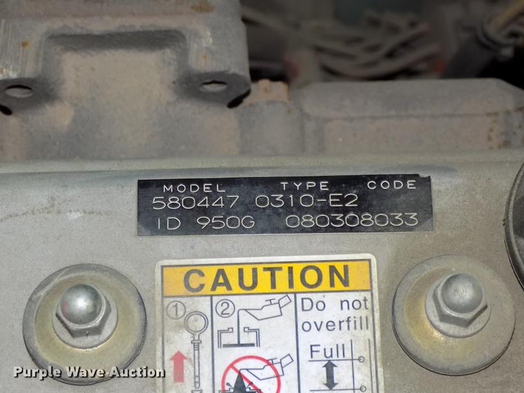 image for item DZ9605 2008 MQ Whiteman HHN31V1CSL5 power trowel