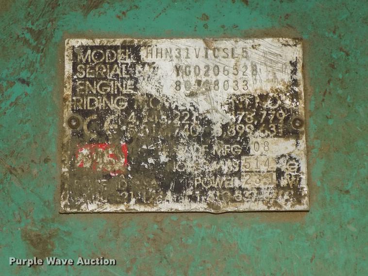 image for item DZ9605 2008 MQ Whiteman HHN31V1CSL5 power trowel