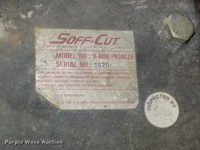 image for item DZ9608 Soff Cut X4000 Prowler concrete saw