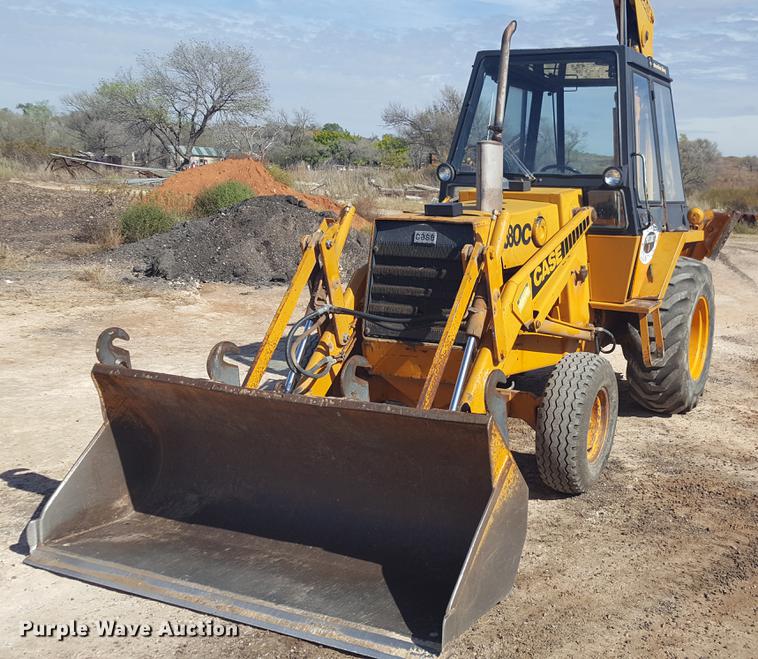 image for item EI9677 1980 Case 580C backhoe