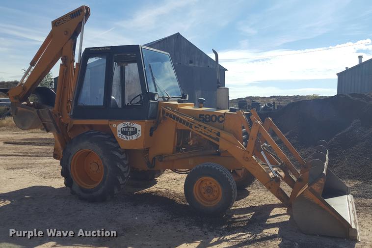 image for item EI9677 1980 Case 580C backhoe