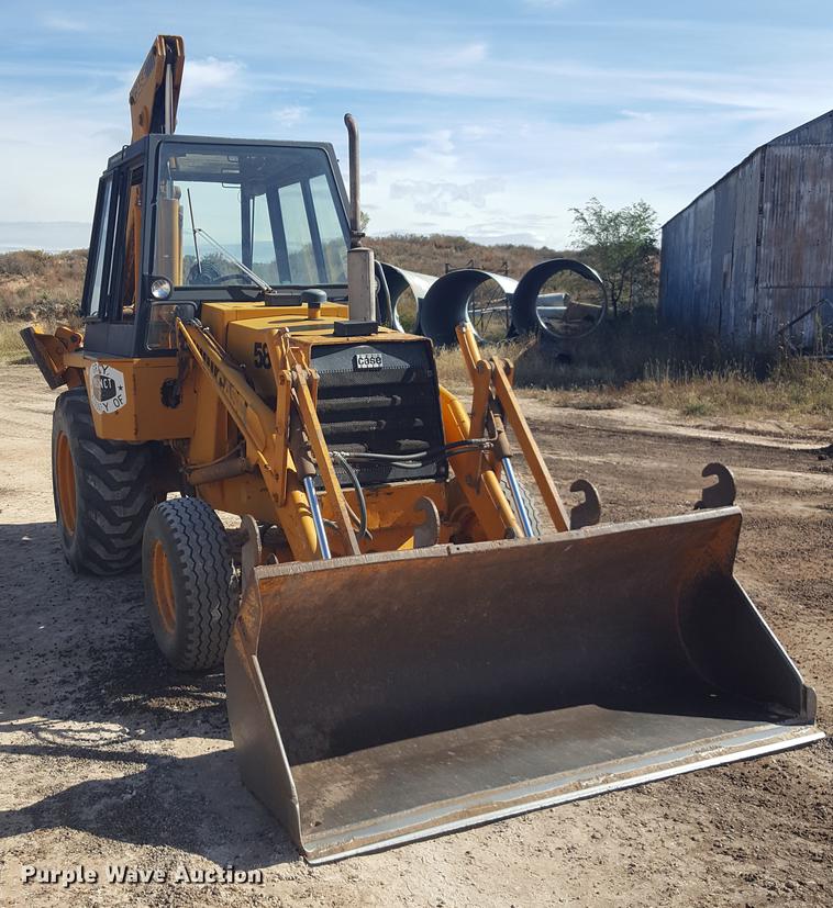 image for item EI9677 1980 Case 580C backhoe
