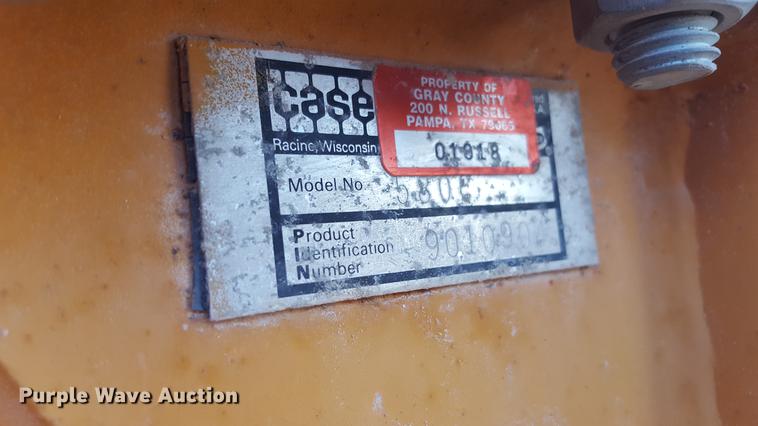 image for item EI9677 1980 Case 580C backhoe