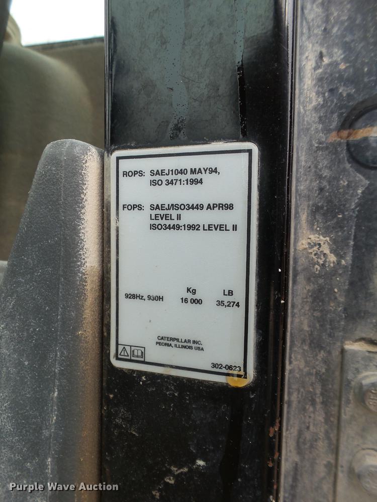 image for item EI9688 2011 Caterpillar 930H wheel loader