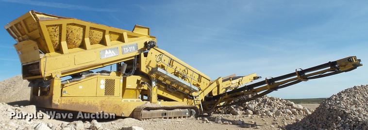 image for item EN9639 2012 Irock TS-516 scalping screening plant