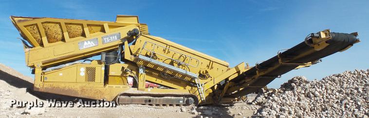 image for item EN9639 2012 Irock TS-516 scalping screening plant