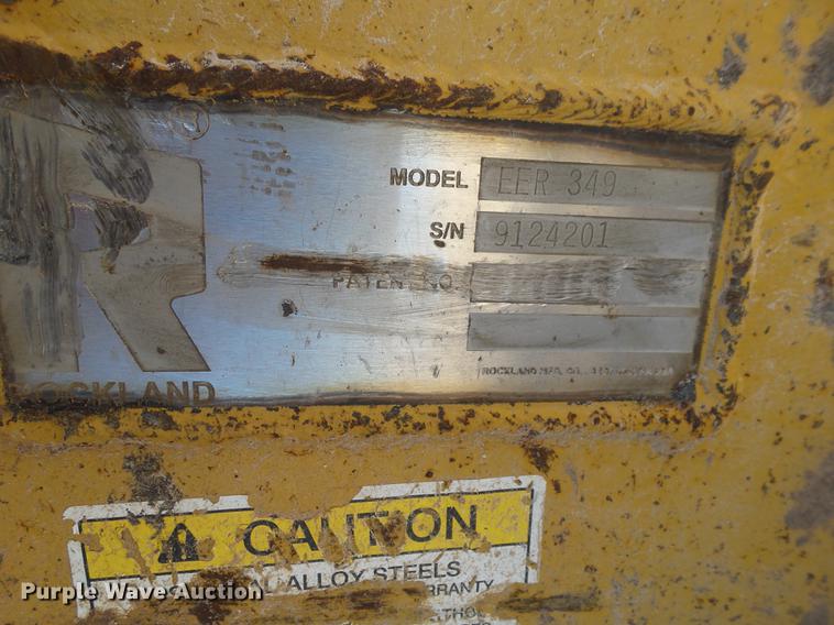 image for item EN9641 Rock Land EER349 excavator ripper