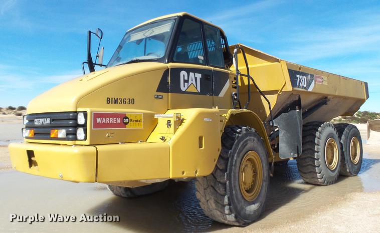 image for item EN9643 2012 Caterpillar 730 haul truck