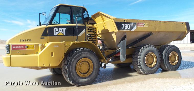 image for item EN9643 2012 Caterpillar 730 haul truck