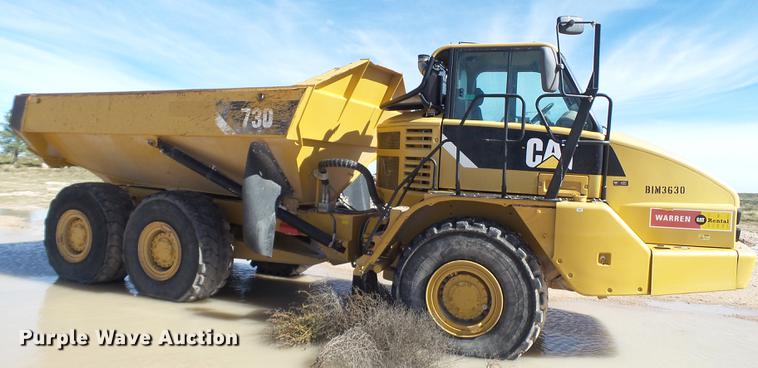 image for item EN9643 2012 Caterpillar 730 haul truck