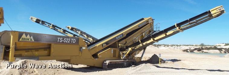 image for item EN9646 2014 Irock TS-522TD triple deck screen