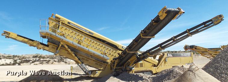 image for item EN9646 2014 Irock TS-522TD triple deck screen