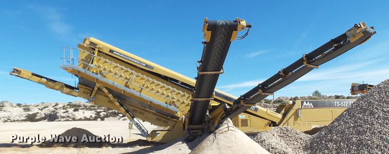 image for item EN9646 2014 Irock TS-522TD triple deck screen