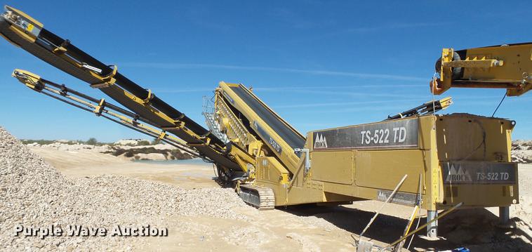 image for item EN9646 2014 Irock TS-522TD triple deck screen