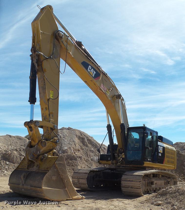 image for item EN9648 2014 Caterpillar 349E L excavator