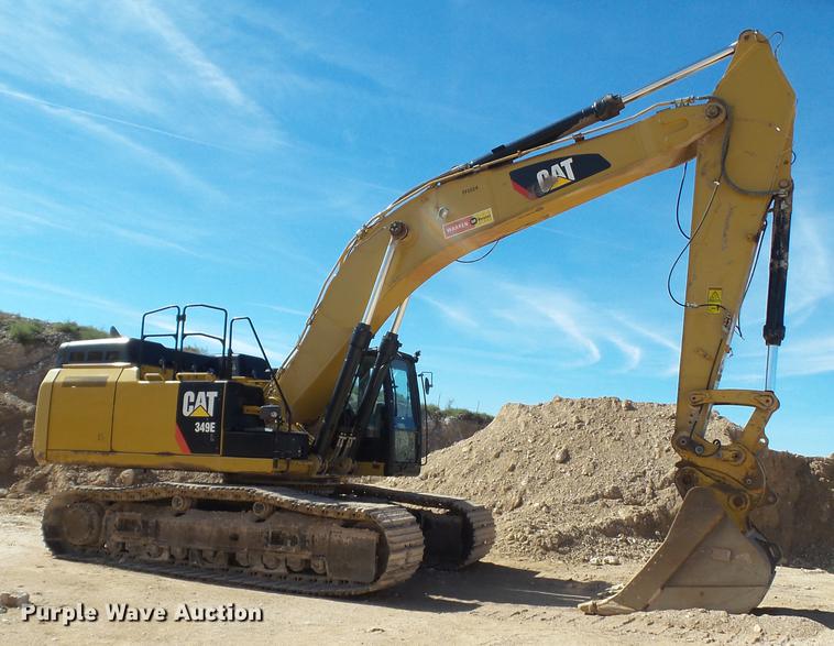 image for item EN9648 2014 Caterpillar 349E L excavator