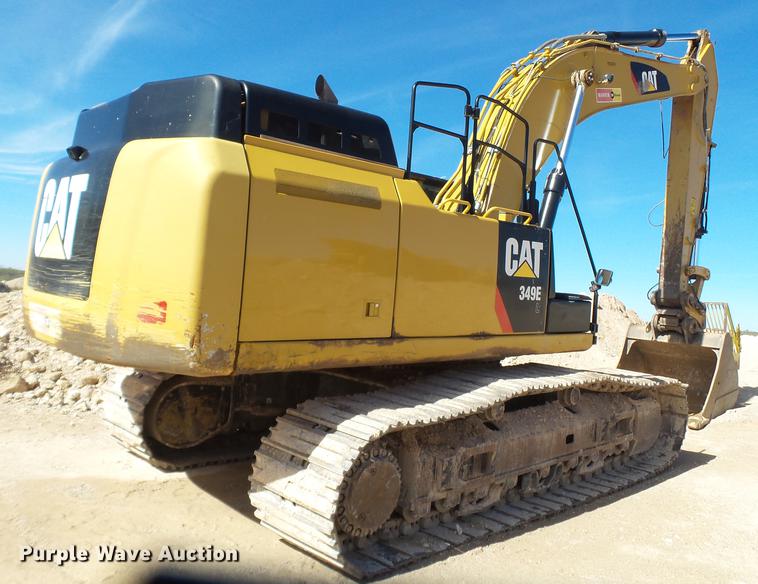 image for item EN9648 2014 Caterpillar 349E L excavator