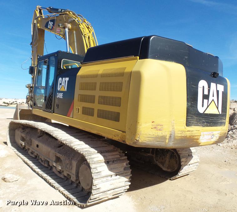 image for item EN9648 2014 Caterpillar 349E L excavator