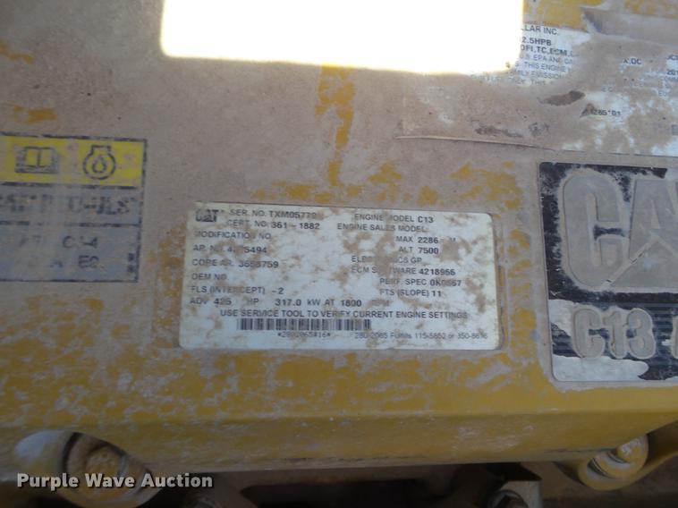 image for item EN9648 2014 Caterpillar 349E L excavator