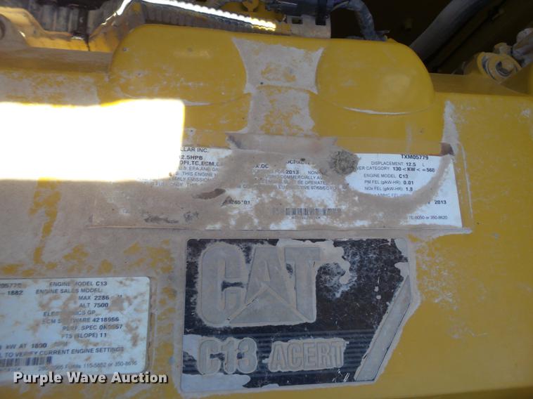 image for item EN9648 2014 Caterpillar 349E L excavator